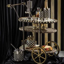 3260 Bar Tool Set - Courtly Check|MacKenzie-Childs Best