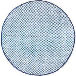 90" Round Royal Check Tablecloth|MacKenzie-Childs Hot