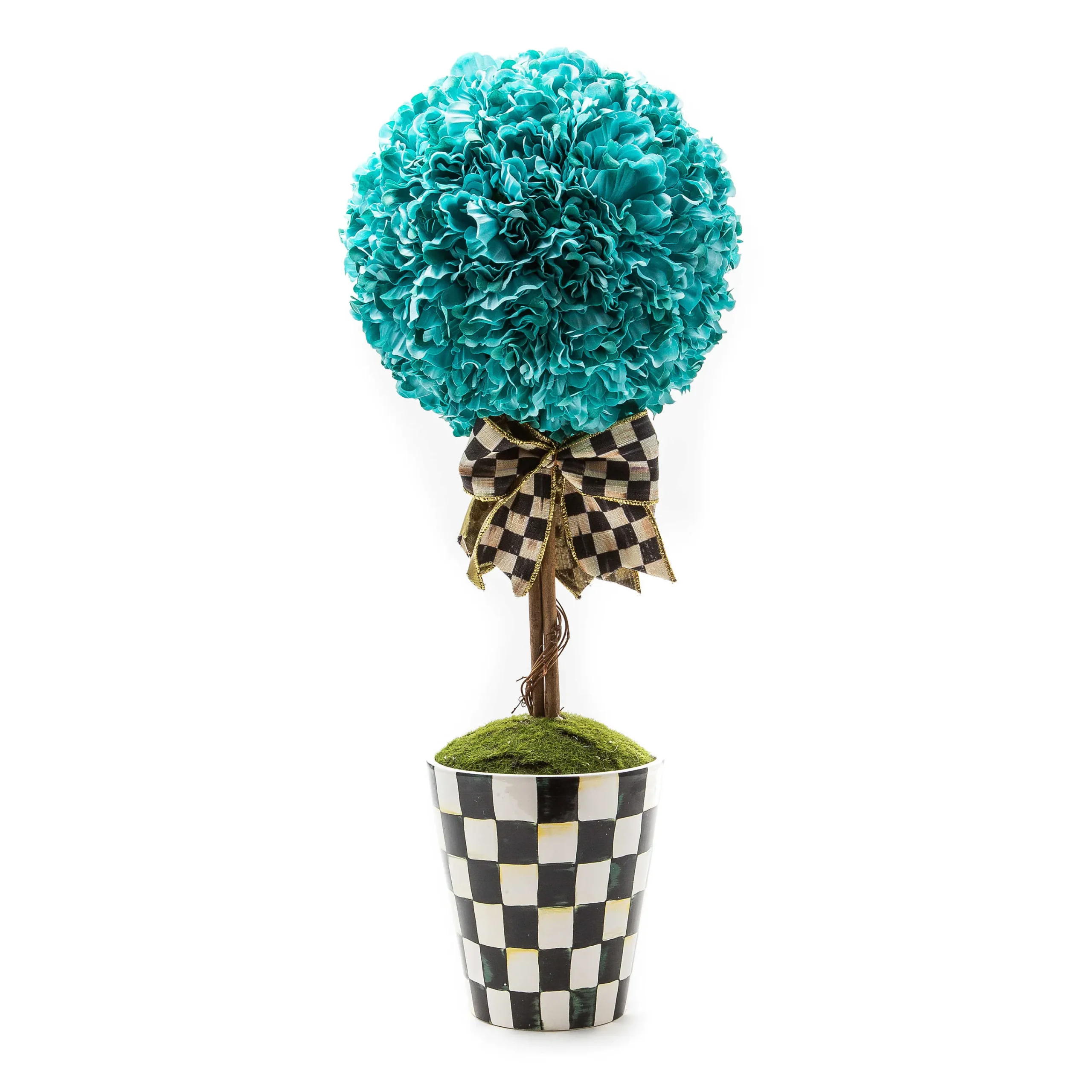 Aqua Topiary Drop In - Large|MacKenzie-Childs Discount