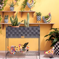 Avant Garden Chicken - Stripe|MacKenzie-Childs Clearance