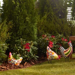 Avant Garden Chicken Planter - Floral|MacKenzie-Childs Clearance