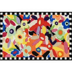 Avant Garden Indoor/Outdoor Rug - 2'3" X 3'9"|MacKenzie-Childs Sale