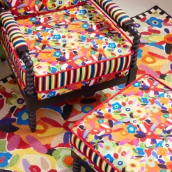 Avant Garden Outdoor Ottoman|MacKenzie-Childs New