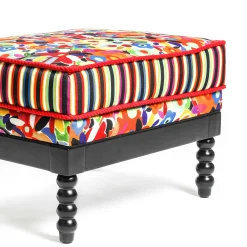 Avant Garden Outdoor Ottoman|MacKenzie-Childs New