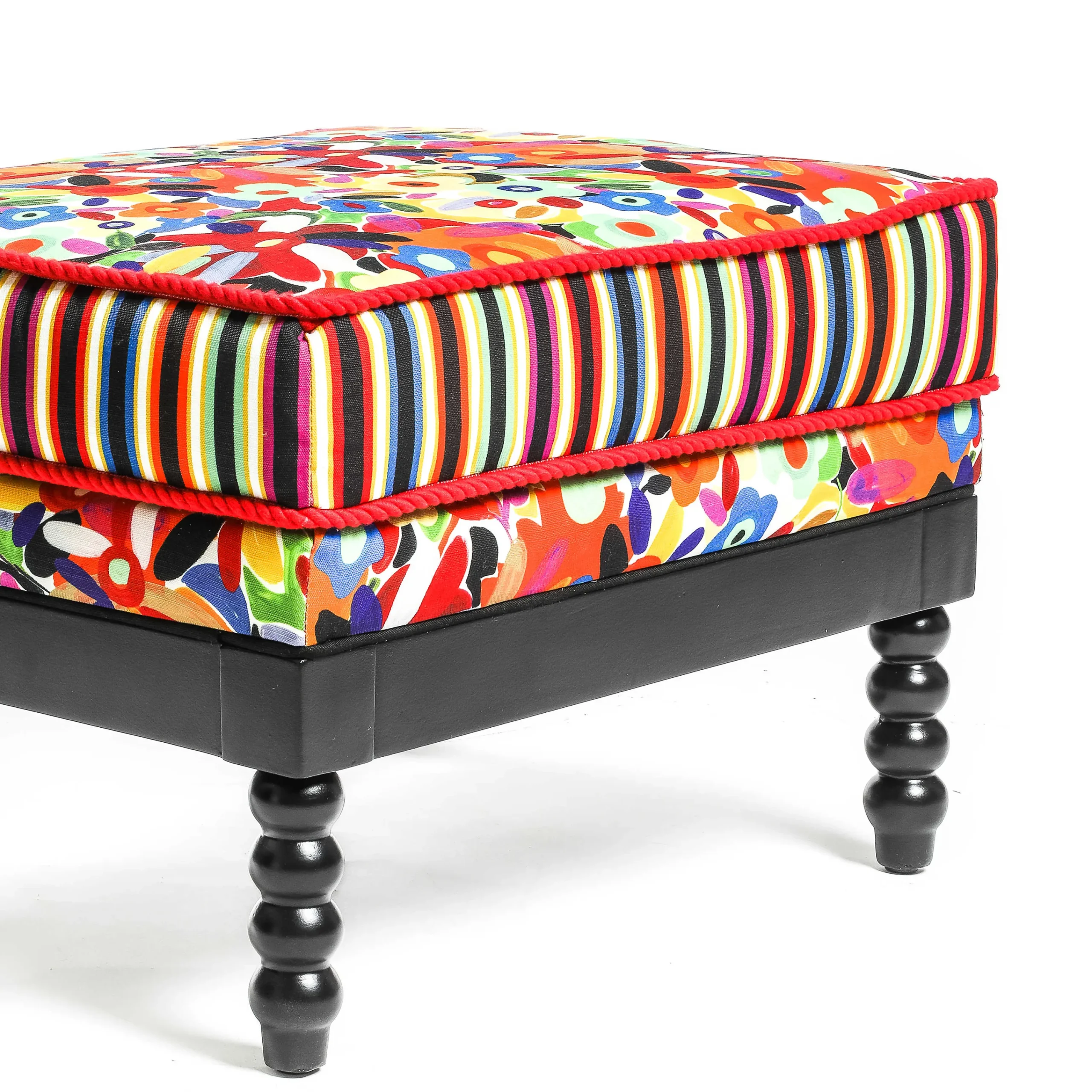 Avant Garden Outdoor Ottoman|MacKenzie-Childs New