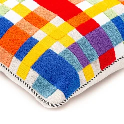 Avant Garden Plaid Outdoor Pillow|MacKenzie-Childs Best