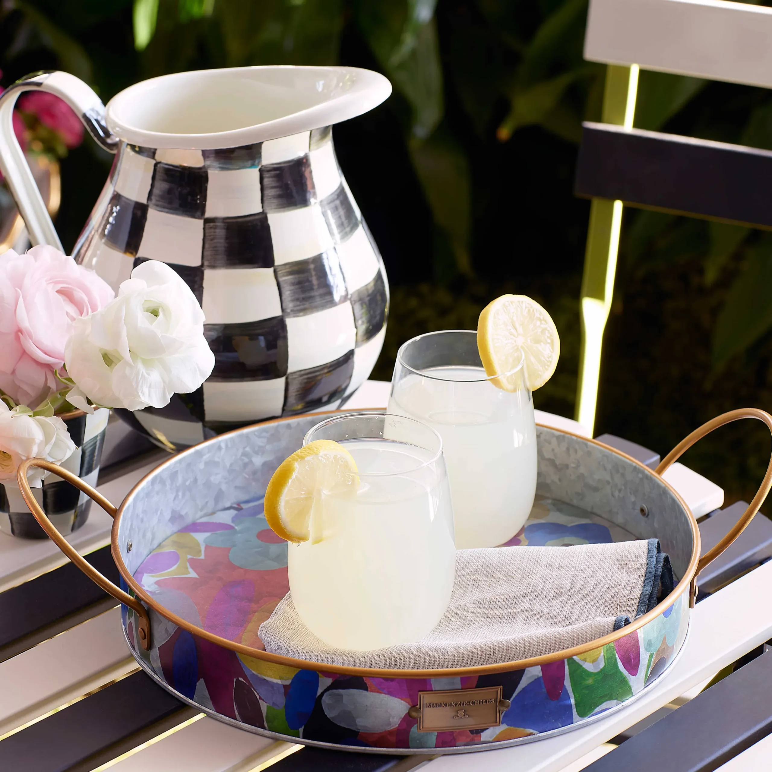 Avant Garden Serving Trays - Set Of 2|MacKenzie-Childs Outlet