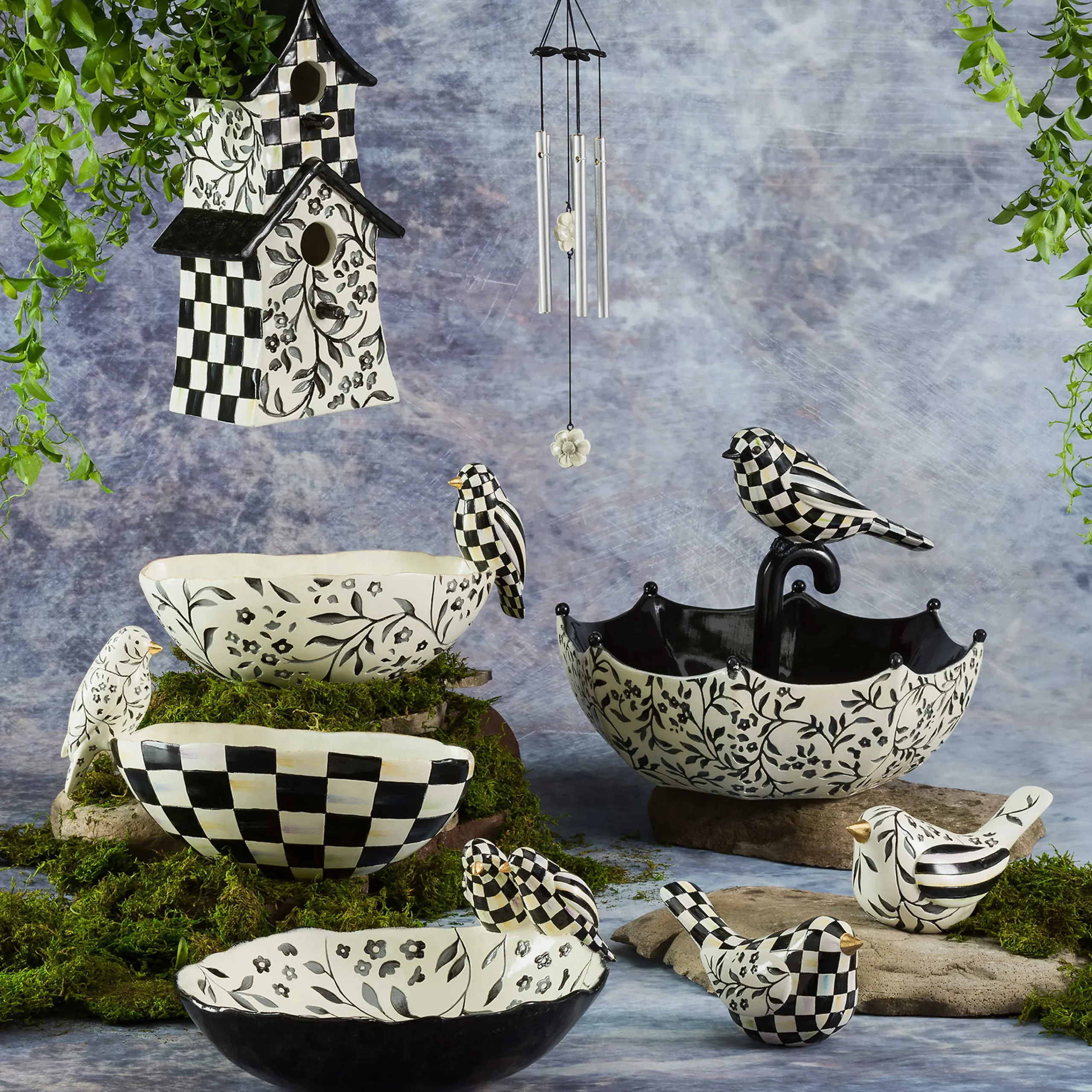 Aviary Birds - Set Of 2|MacKenzie-Childs Outlet