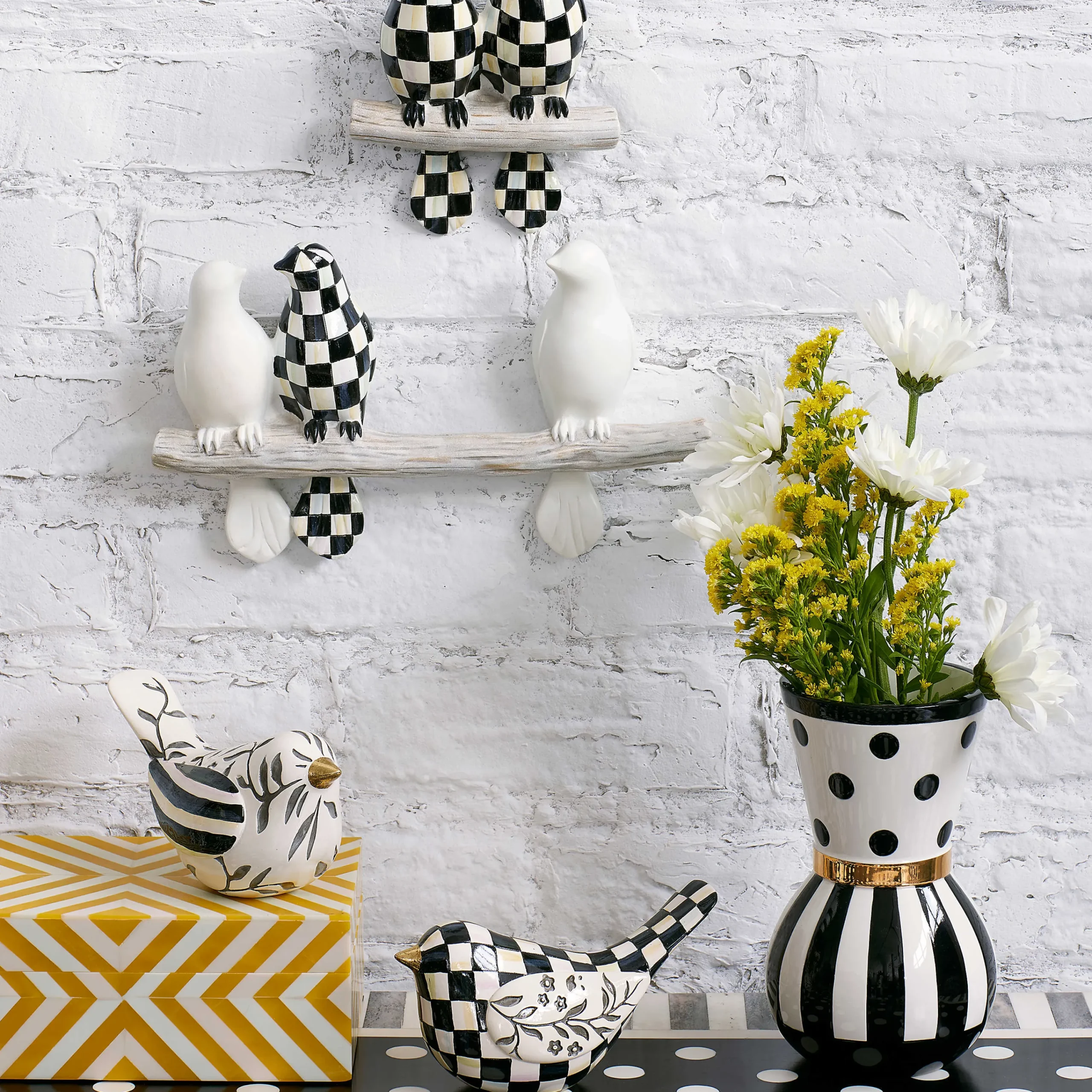 Aviary Birds - Set Of 2|MacKenzie-Childs Outlet