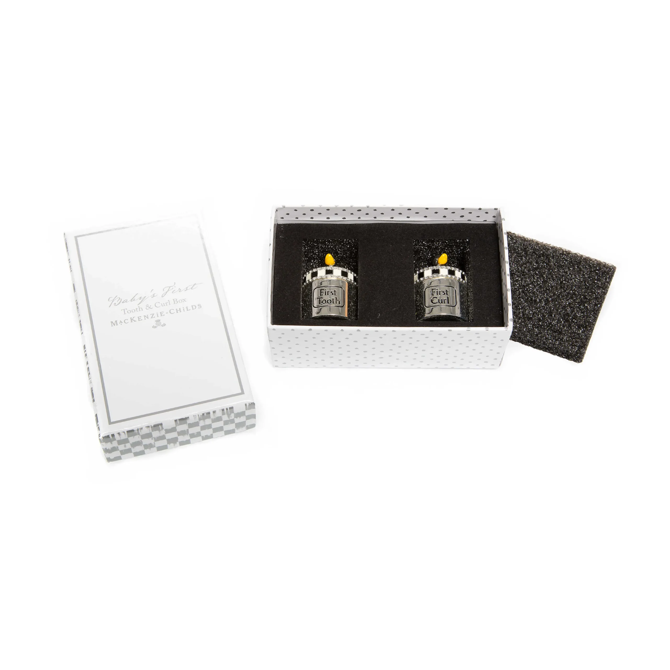 Baby'S First: Tooth & Curl Box|MacKenzie-Childs Clearance