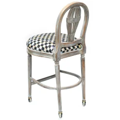 Balloon Counter Stool|MacKenzie-Childs Best