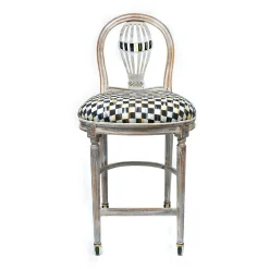 Balloon Counter Stool|MacKenzie-Childs Best