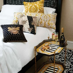 Beekeeper Pillow|MacKenzie-Childs Clearance
