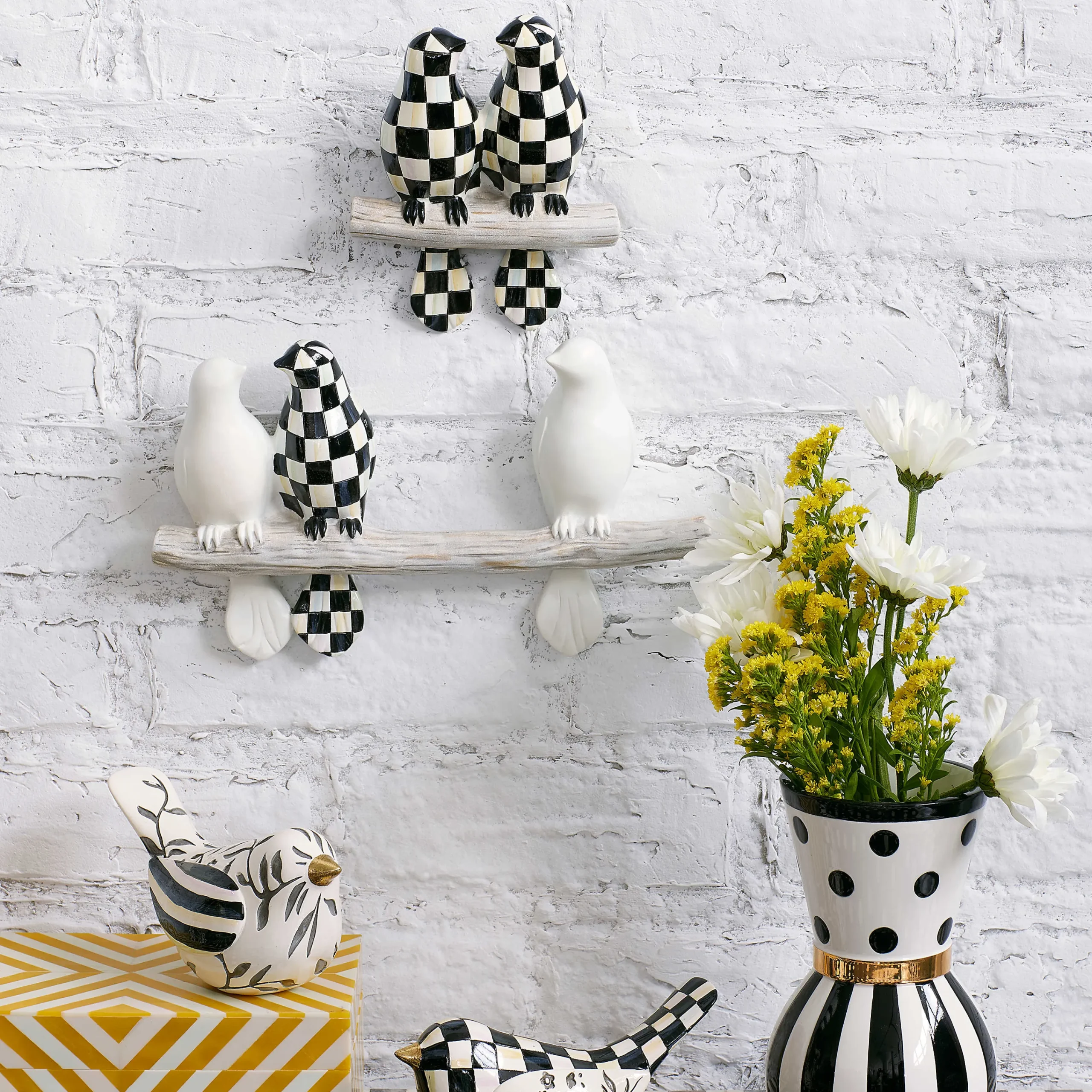 Bird Duo Wall Art|MacKenzie-Childs Sale