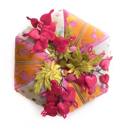 Bleeding Hearts Footstool|MacKenzie-Childs Outlet