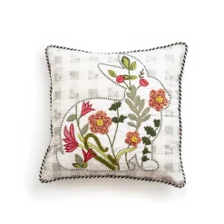 Blooming Bunny Pillow|MacKenzie-Childs Clearance