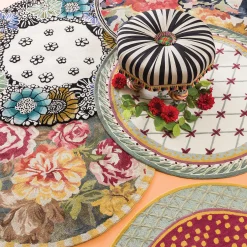 Bloomsbury Garden Rug - 6' Round|MacKenzie-Childs Clearance