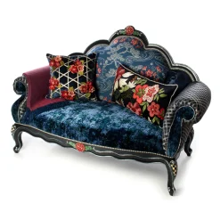 Bluetopia Loveseat|MacKenzie-Childs New