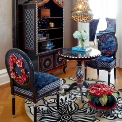 Bluetopia Side Chair|MacKenzie-Childs Hot