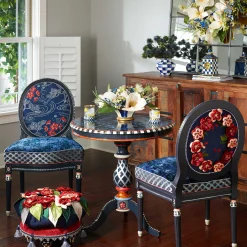 Bluetopia Side Chair|MacKenzie-Childs Hot