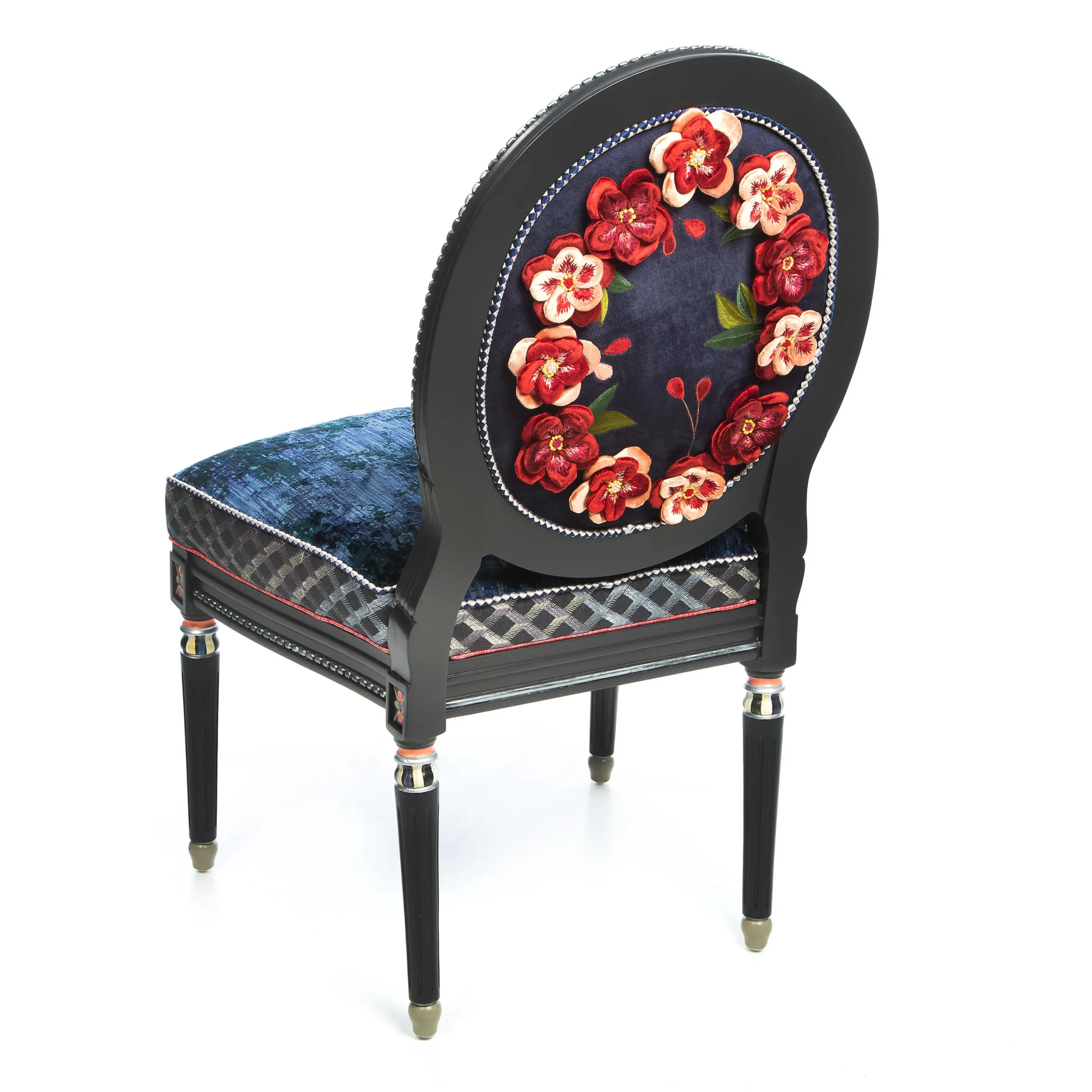 Bluetopia Side Chair|MacKenzie-Childs Hot