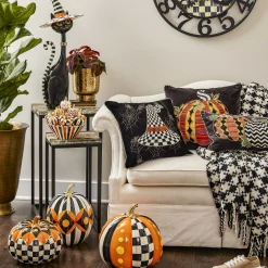 Boo Courtly Check Pumpkin|MacKenzie-Childs Outlet