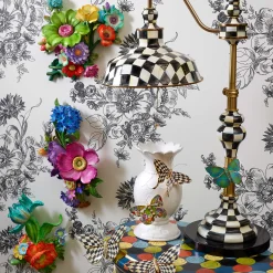 Butterfly Duo Wall Decor - Courtly Check|MacKenzie-Childs