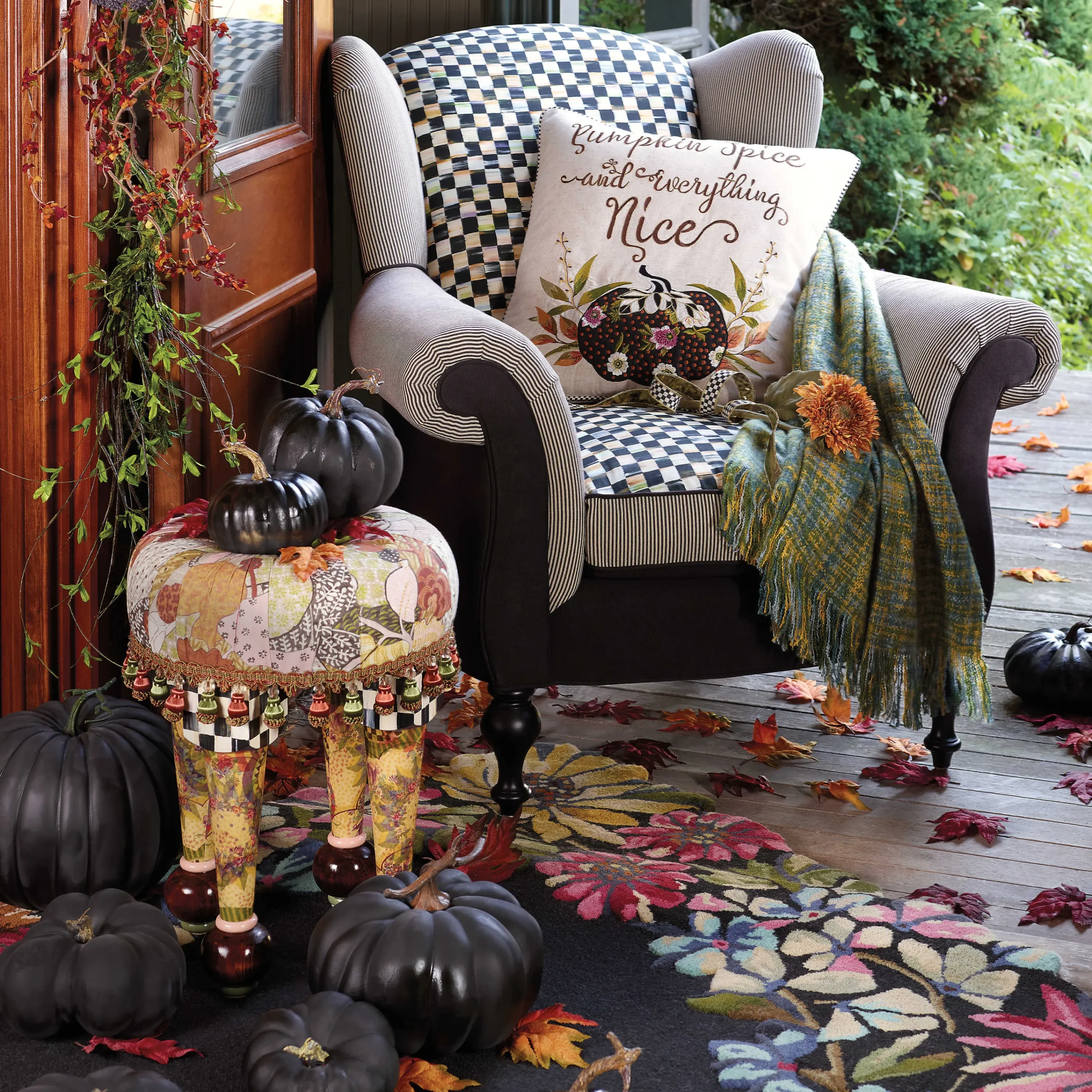 Butterfly Garden Rug - 3' X 5'|MacKenzie-Childs Discount