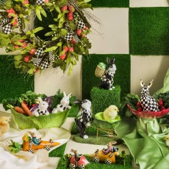 Cabbage Garden Bunny Bowl|MacKenzie-Childs Sale