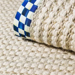 Cable Wool Sisal - Royal - 2'6" X 8' Runner|MacKenzie-Childs New