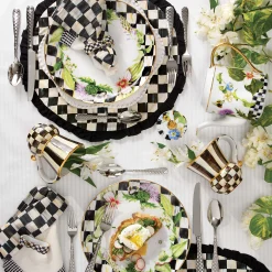 Check Flatware - 5-Piece Place Setting|MacKenzie-Childs Outlet