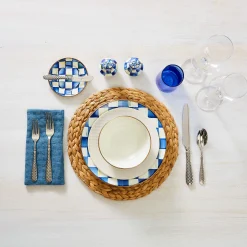 Check Flatware - 5-Piece Place Setting|MacKenzie-Childs Outlet