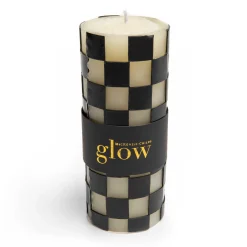 Check Pillar Candle - 6