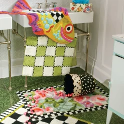 Chelsea Garden Bath Rug|MacKenzie-Childs Best