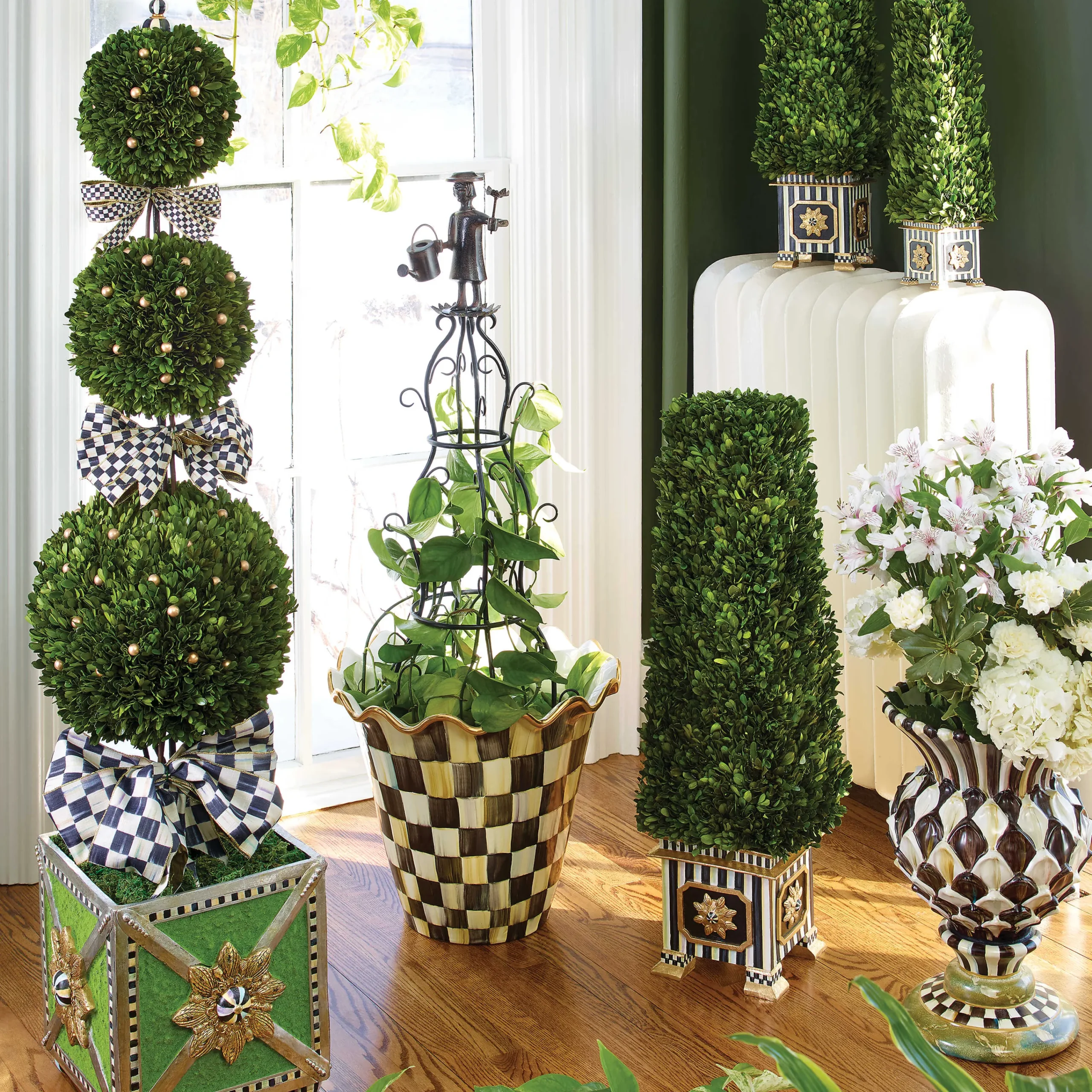 Cheltenham Thistle Urn|MacKenzie-Childs Online