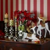 Christmas Tree Pillar Candle - 4" - Red & Green|MacKenzie-Childs Sale