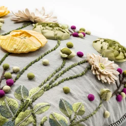 Coming Up Daisies Square Pillow|MacKenzie-Childs Discount