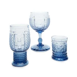 Coquette Goblet - Blue|MacKenzie-Childs Online