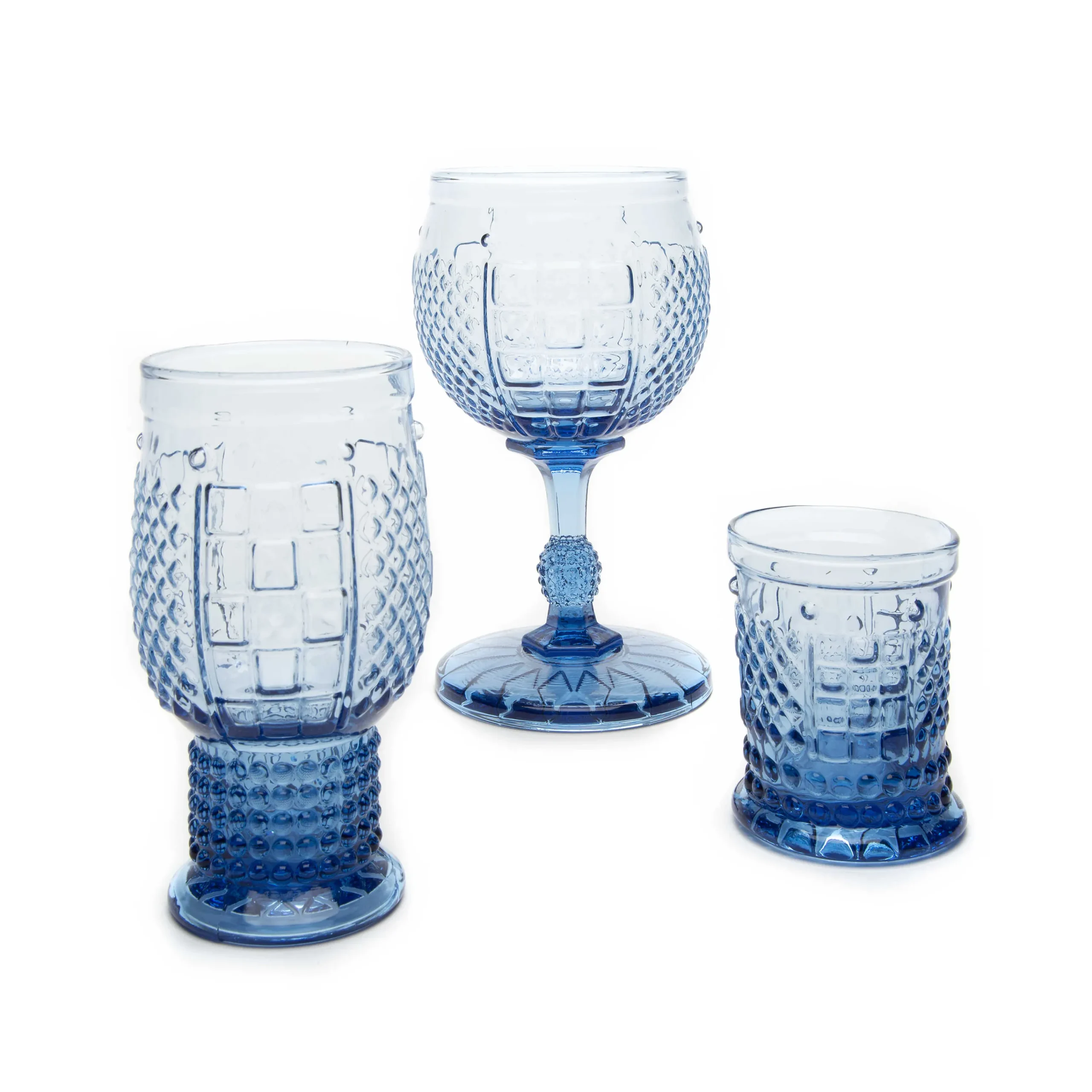 Coquette Goblet - Blue|MacKenzie-Childs Online