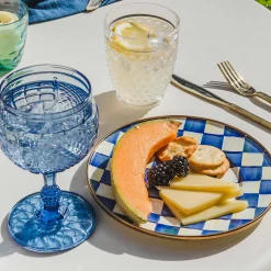 Coquette Goblet - Blue|MacKenzie-Childs Online