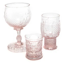 Coquette Goblet - Pink|MacKenzie-Childs Clearance