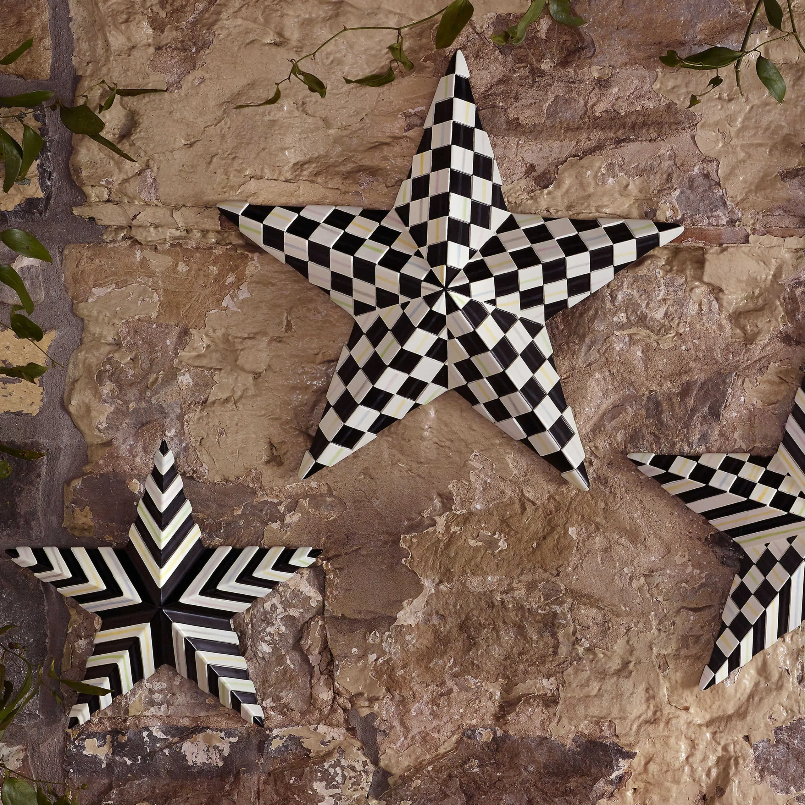 Courtly Check Barn Star|MacKenzie-Childs Outlet