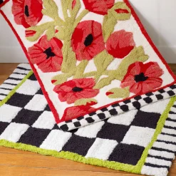 Courtly Check Bath Rug - Standard|MacKenzie-Childs Discount