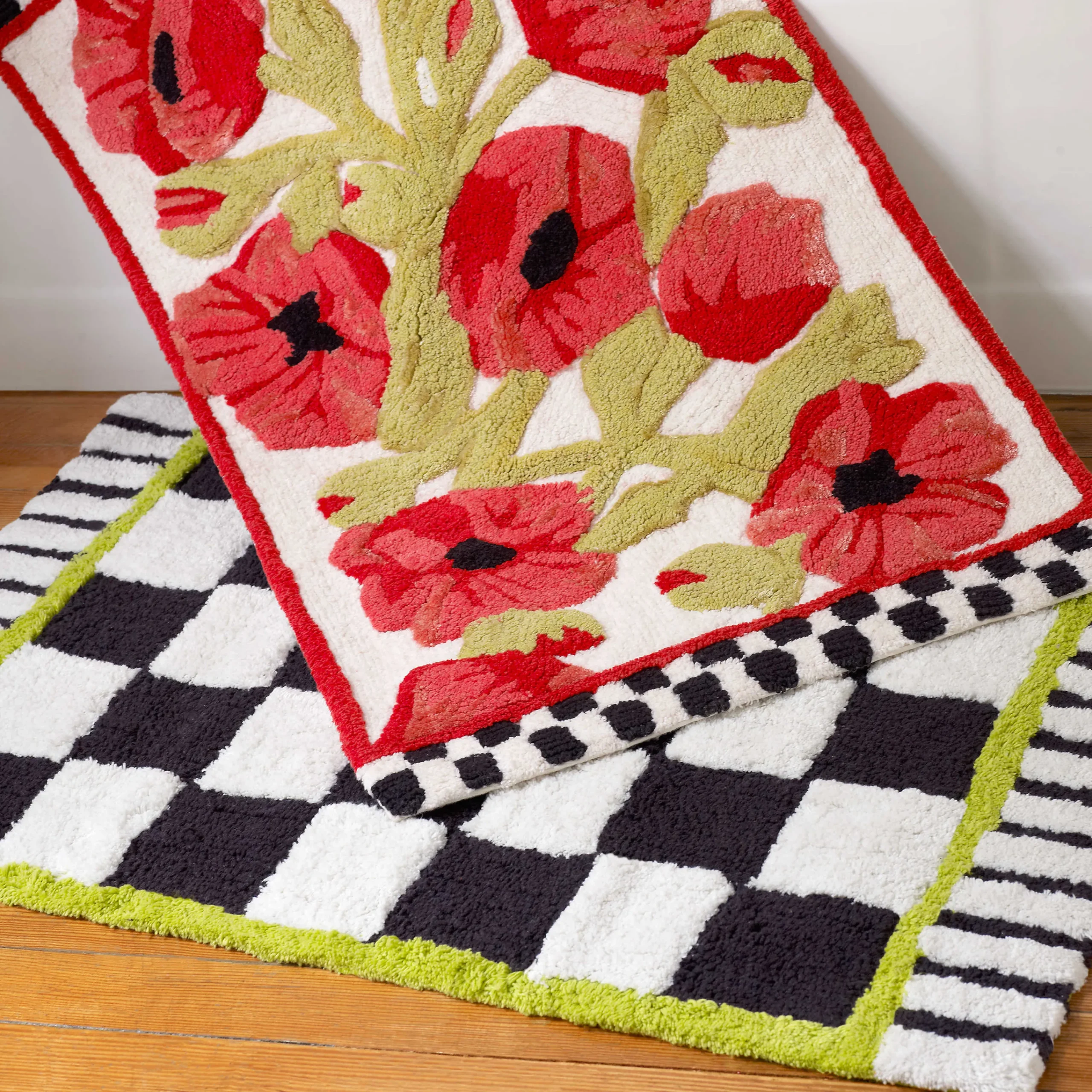Courtly Check Bath Rug - Standard|MacKenzie-Childs Discount