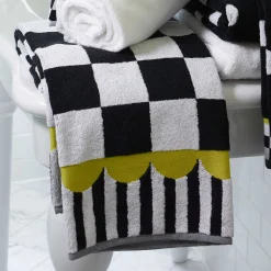 Courtly Check Bath Towel|MacKenzie-Childs New