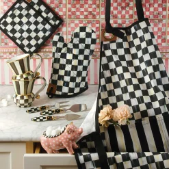 Courtly Check Bistro Oven Mitt|MacKenzie-Childs Best