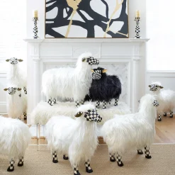 Courtly Check Black Sheep - Small|MacKenzie-Childs New