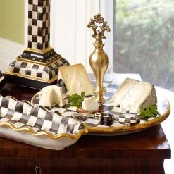 Courtly Check Cheese Course|MacKenzie-Childs Discount