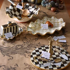 Courtly Check Cheese Course|MacKenzie-Childs Discount