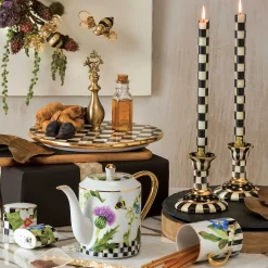 Courtly Check Cheese Course|MacKenzie-Childs Discount